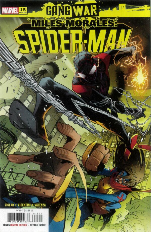 MILES MORALES: SPIDER-MAN (2023 SERIES) #15: Federico Vincentini cover A (Gang War)