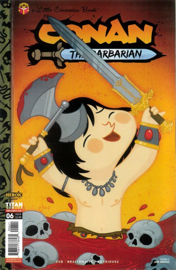 CONAN THE BARBARIAN (2023 SERIES) #6: Joey Spiotto cover D