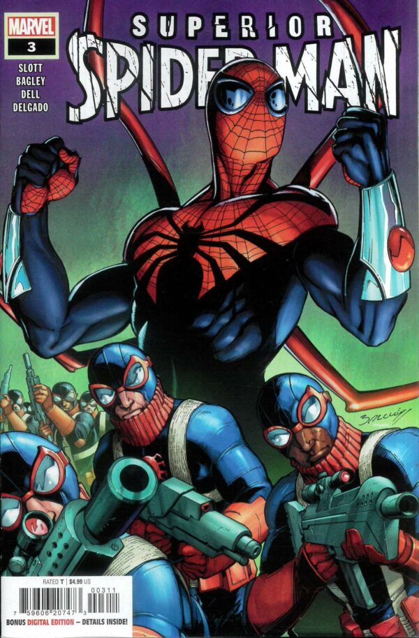SUPERIOR SPIDER-MAN (2023 SERIES) #3: Mark Bagley cover A