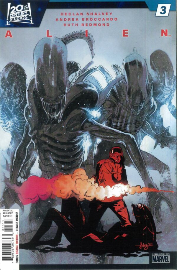 ALIEN (2023-2024 SERIES) #3: Javier Fernandez cover A