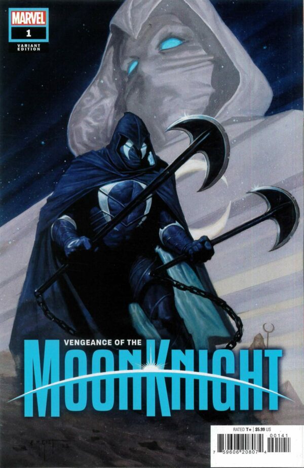 VENGEANCE OF THE MOON KNIGHT #1: E.M. Gist cover D
