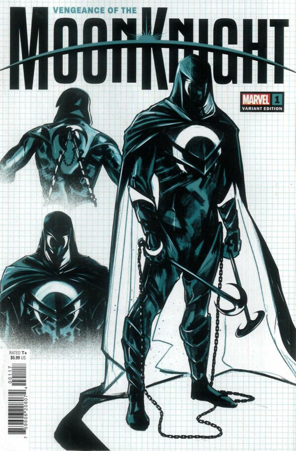 VENGEANCE OF THE MOON KNIGHT #1: Design RI cover Q