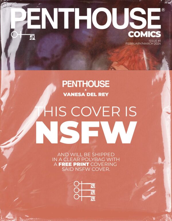 PENTHOUSE COMICS (2024 SERIES) #1: Vanessa Del Rey polybagged cover G