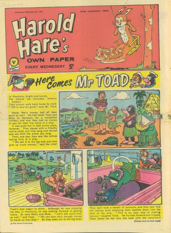 HAROLD HARE’S OWN PAPER (1959-1964 SERIES) #116