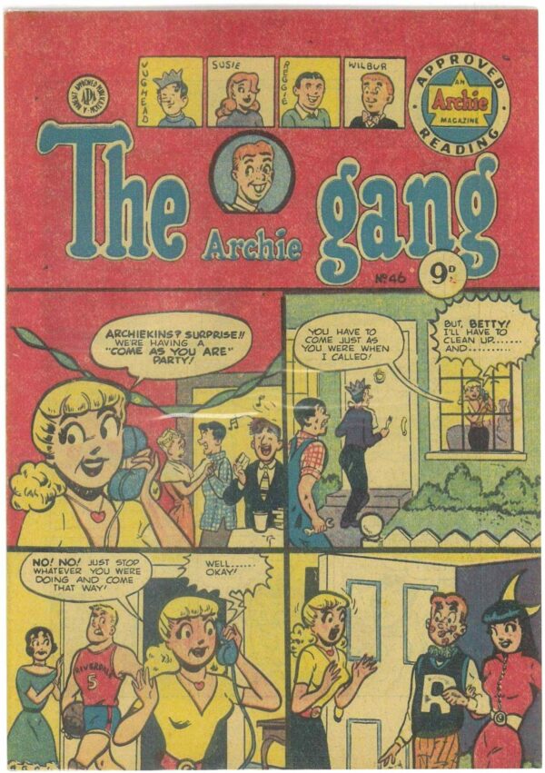 ARCHIE GANG (1950-1955 SERIES) #46: VF/NM