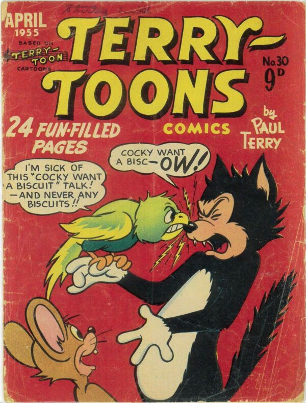 TERRY-TOONS COMICS (1950-1958 SERIES) #30: GD/VG