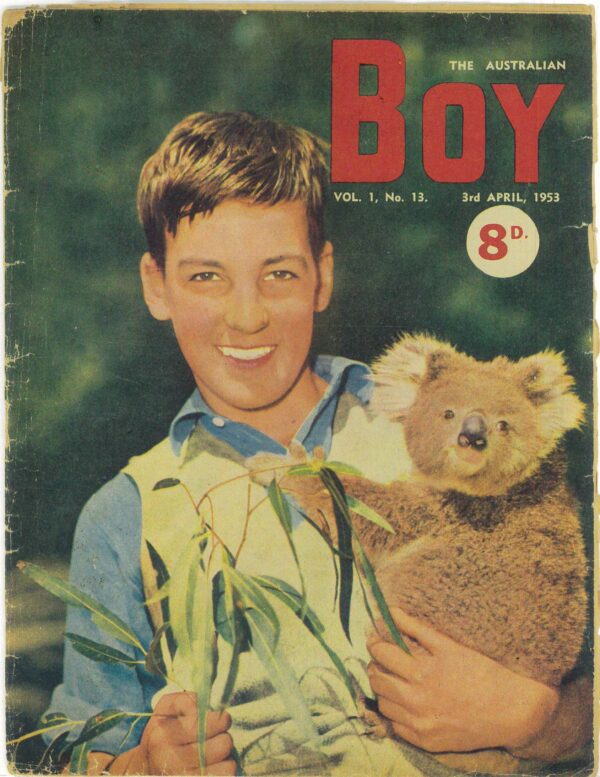 AUSTRALIAN BOY (FORTNIGHTLY) (1952-1953 SERIES) #13: GD/VG
