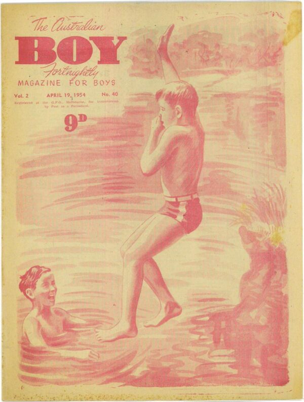 AUSTRALIAN BOY (FORTNIGHTLY) (1952-1953 SERIES) #40: FR/GD (Coupon cut out)