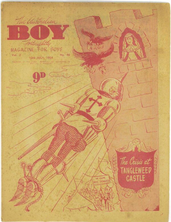 AUSTRALIAN BOY (FORTNIGHTLY) (1952-1953 SERIES) #46: VG