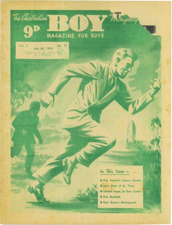 AUSTRALIAN BOY (FORTNIGHTLY) (1952-1953 SERIES) #47: GD