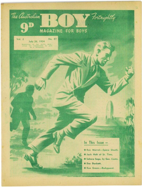 AUSTRALIAN BOY (FORTNIGHTLY) (1952-1953 SERIES) #47: FN/VF