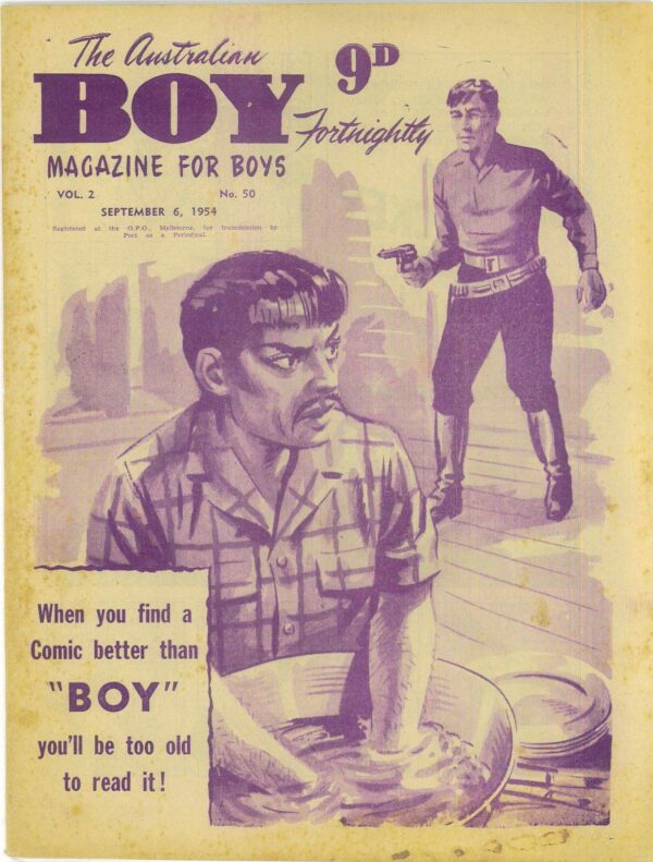 AUSTRALIAN BOY (FORTNIGHTLY) (1952-1953 SERIES) #50: VG