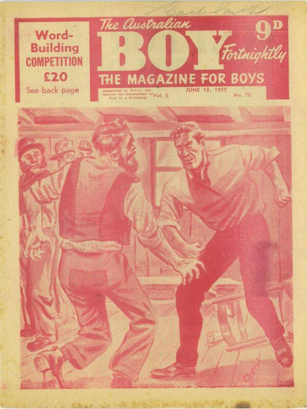 AUSTRALIAN BOY (FORTNIGHTLY) (1952-1953 SERIES) #70: VG