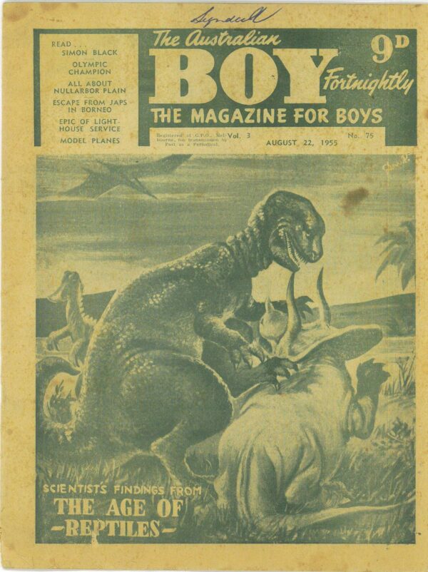 AUSTRALIAN BOY (FORTNIGHTLY) (1952-1953 SERIES) #75: VG