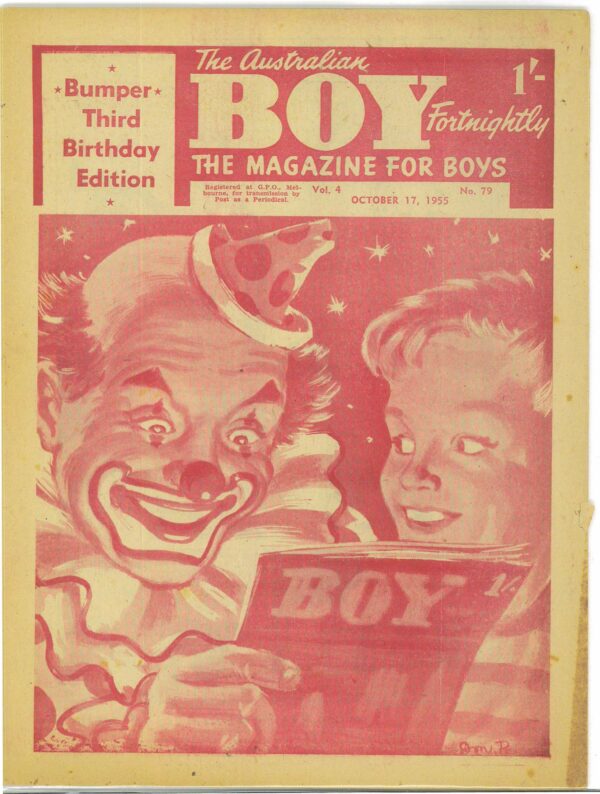 AUSTRALIAN BOY (FORTNIGHTLY) (1952-1953 SERIES) #78: VG