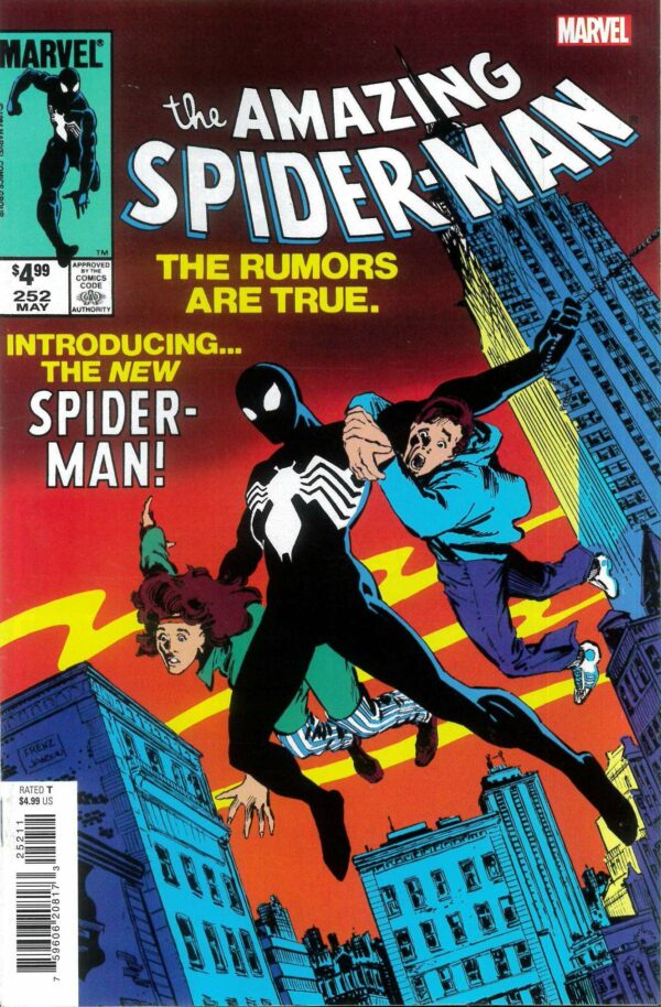 AMAZING SPIDER-MAN (1962-2018 SERIES) #252: 2023 Facsimile edition Foil cover