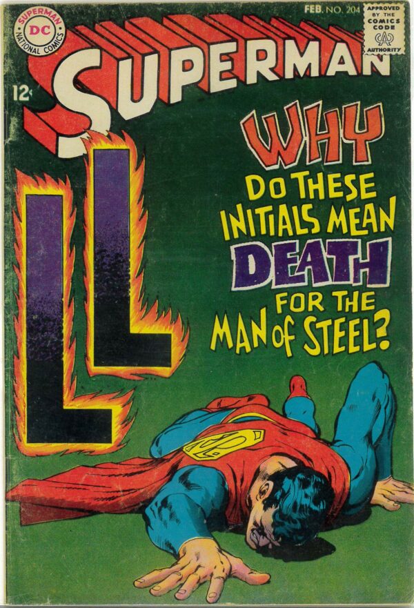 SUPERMAN (1938-1986,2006-2011 SERIES) #204: VG/FN