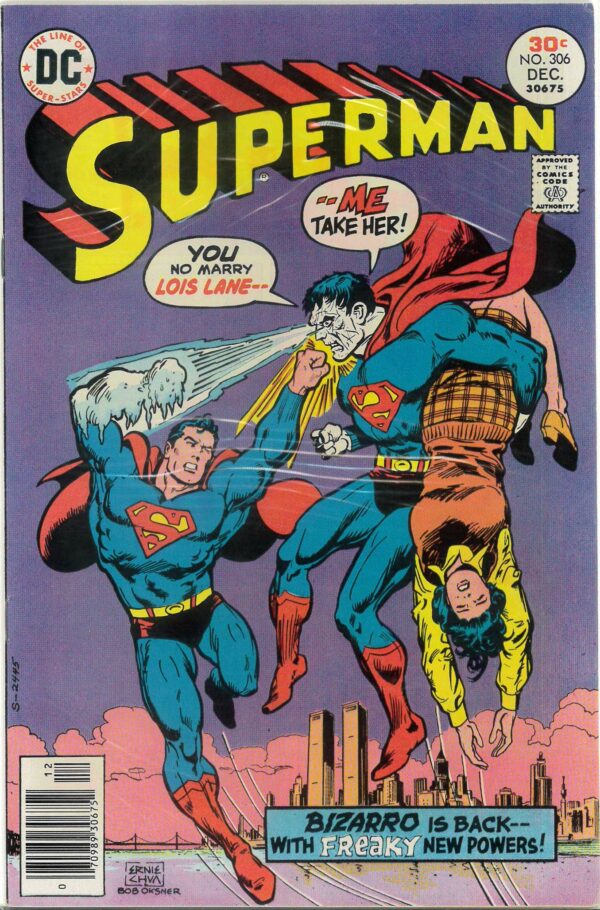 SUPERMAN (1938-1986,2006-2011 SERIES) #306: NM