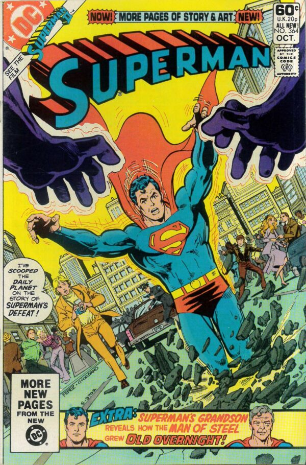 SUPERMAN (1938-1986,2006-2011 SERIES) #364: NM