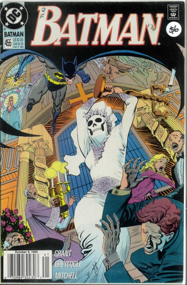 BATMAN (1939-2011 SERIES) #455: Newsstand Ed – VF