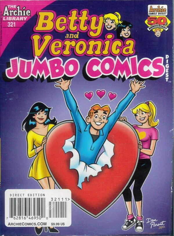 BETTY AND VERONICA DOUBLE DIGEST #321: Dan Parent cover A