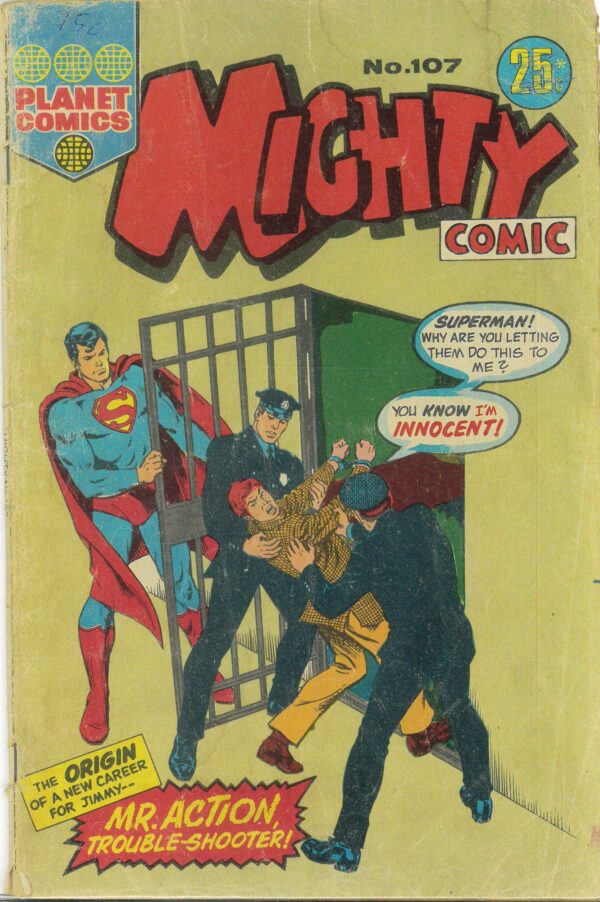 MIGHTY COMICS (1956-1980 SERIES) #107: Jack Kirby – GD