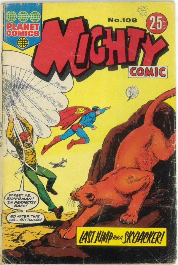 MIGHTY COMICS (1956-1980 SERIES) #108: Jack Kirby – VG