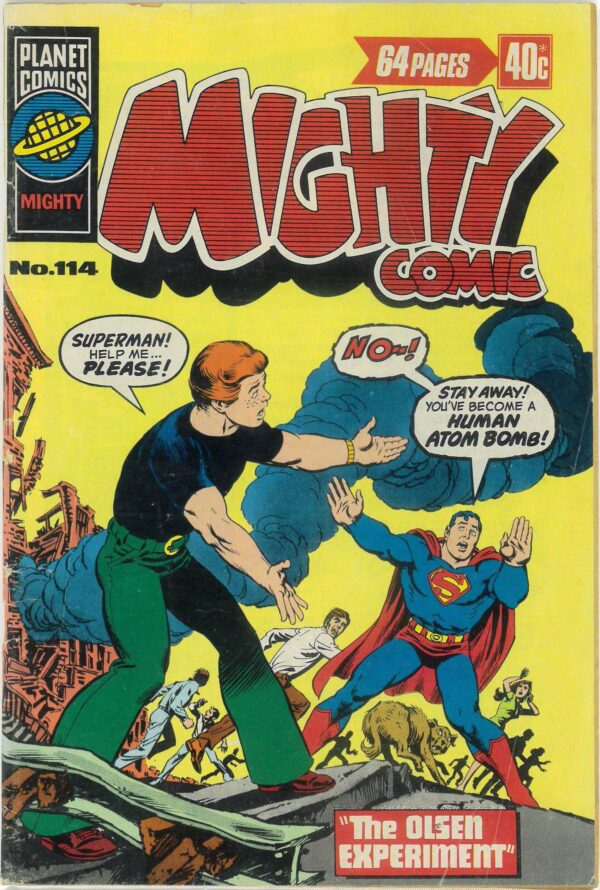 MIGHTY COMICS (1956-1980 SERIES) #114: Jack Kirby – VG