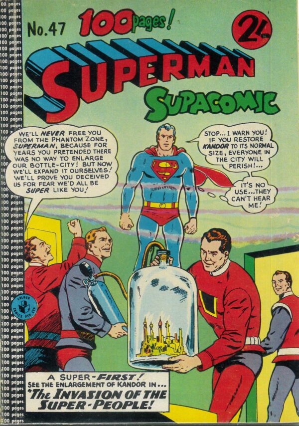 SUPERMAN SUPACOMIC (1958-1982 SERIES) #47: FN/VF