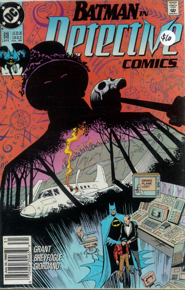DETECTIVE COMICS (1935- SERIES) #618: Newsstand Ed – NM