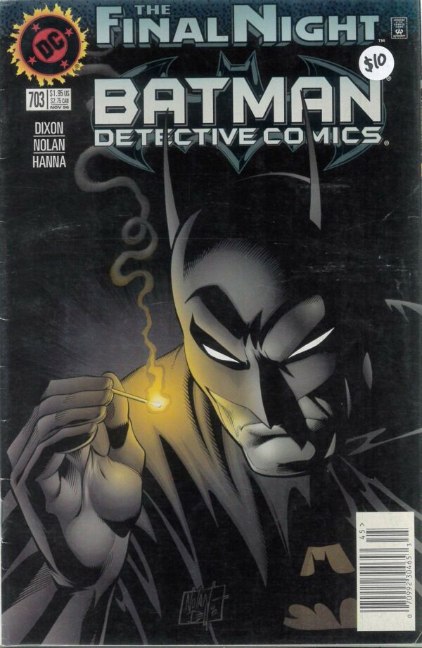 DETECTIVE COMICS (1935- SERIES) #703: Newsstand Ed – NM