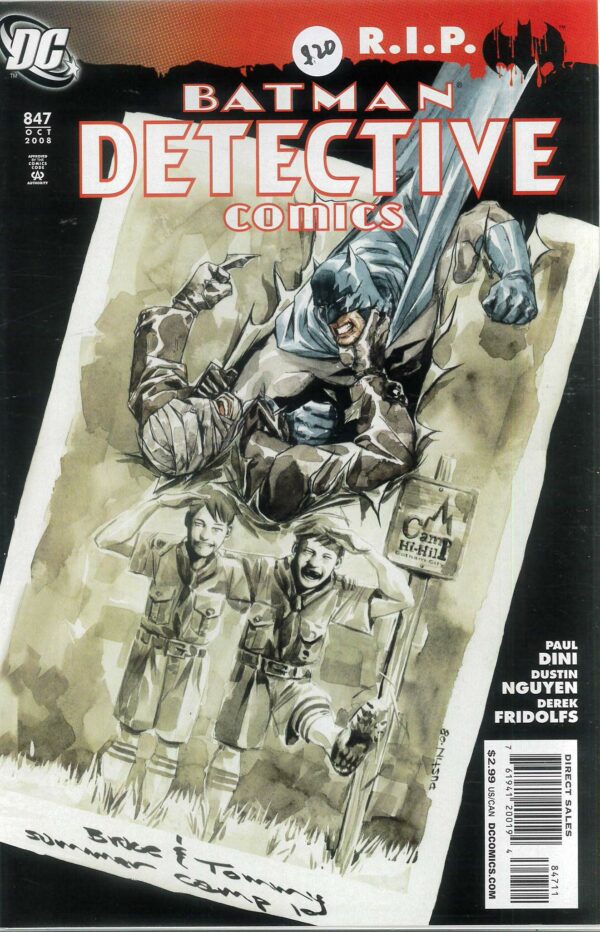 DETECTIVE COMICS (1935- SERIES) #847: Newsstand Ed – NM