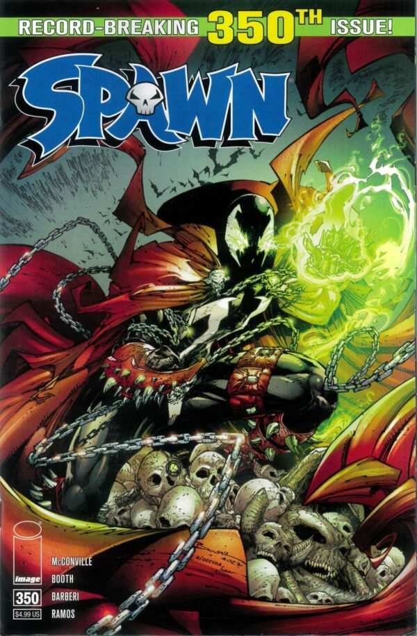 SPAWN (VARIANT EDITION) #350: Brett Booth cover D
