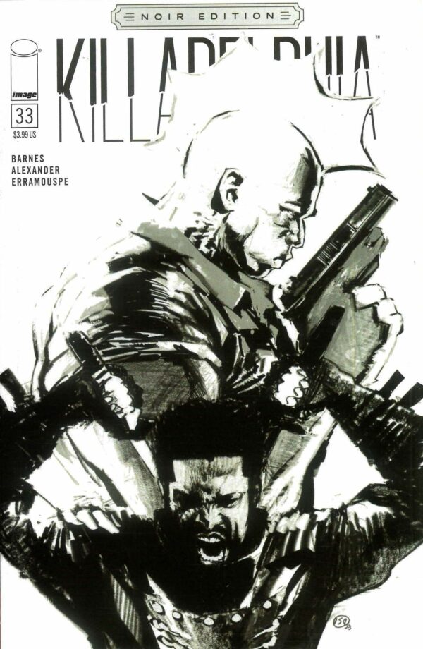 KILLADELPHIA #33: Jason Shawn Alexander Noir edition cover C