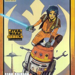 STAR WARS: DARTH VADER (2020 SERIES) #43: Caspar Wijngaard Ezra & Chopper Rebels 10th Anniversary cvr