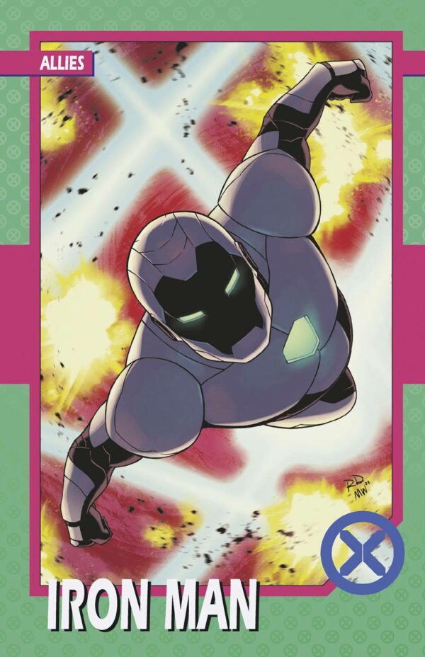 X-MEN (2021 SERIES) #32: Russell Dauterman Trading Card cover B