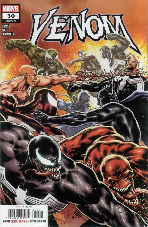 VENOM (2021 SERIES) #30: CAFU cover A (Flesh and Blood Part One)