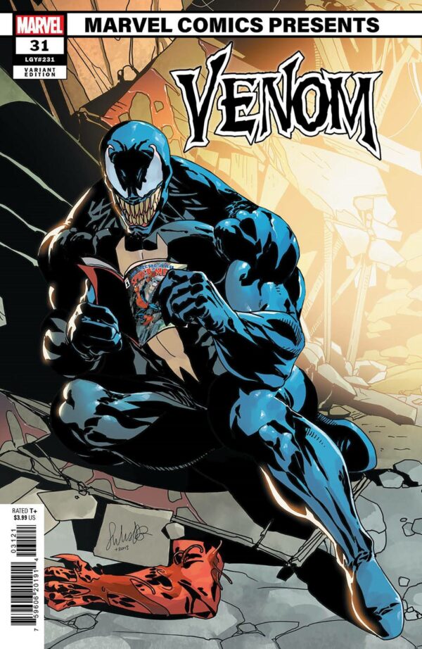VENOM (2021 SERIES) #1: Salvador Larroca Marvel Comics Presents cover B