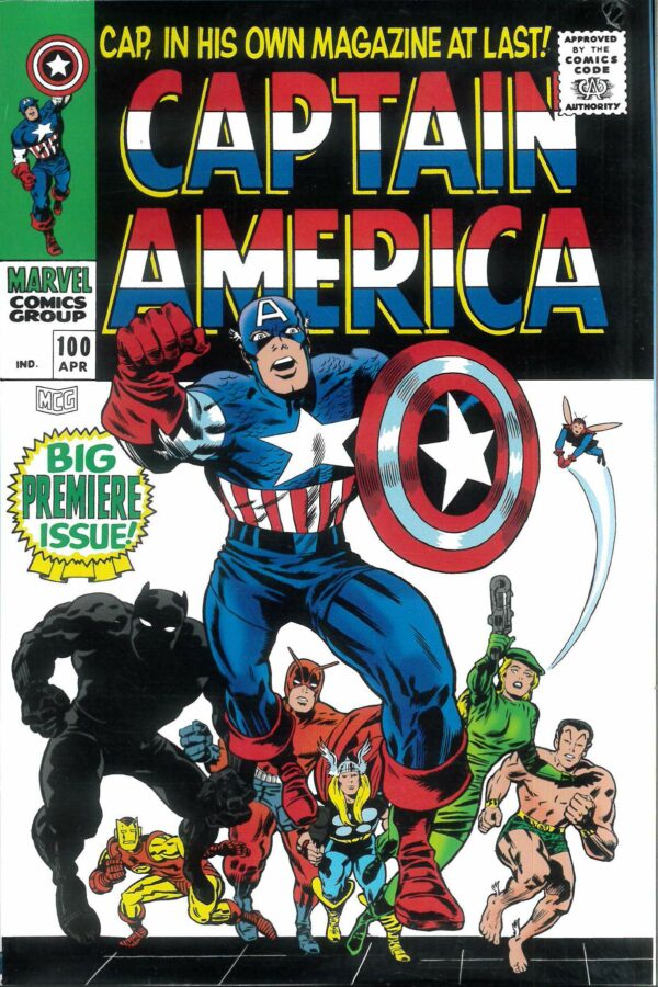 MIGHTY MARVEL MASTERWORKS: CAPTAIN AMERICA TP #3: To Be Reborn (TOS #95-99/1968 #100-105 Jack Kirby Direct Mkt