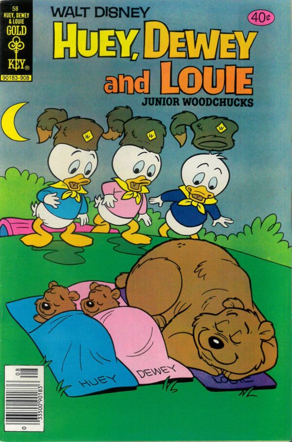 HUEY, DEWEY AND LOUIE JUNIOR WOODCHUCKS #58: NM