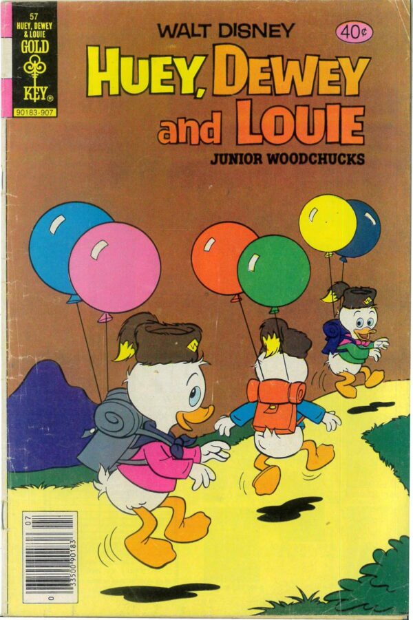 HUEY, DEWEY AND LOUIE JUNIOR WOODCHUCKS #57: VG