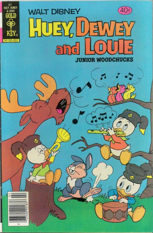 HUEY, DEWEY AND LOUIE JUNIOR WOODCHUCKS #61: NM