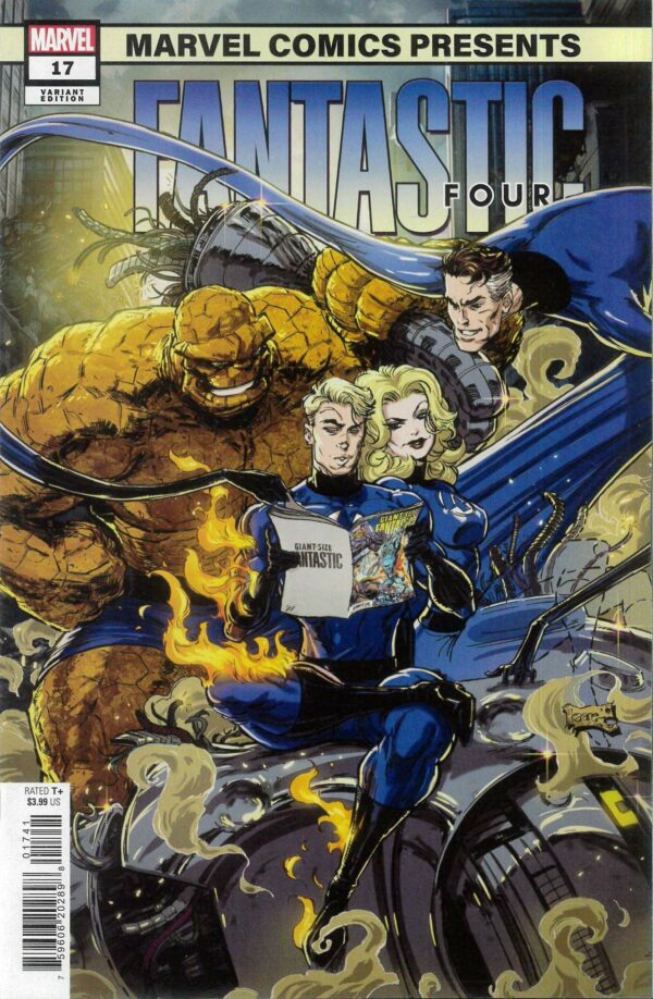 FANTASTIC FOUR (2022 SERIES) #17: Kaare Andrews Marvel Comics Presents cover D