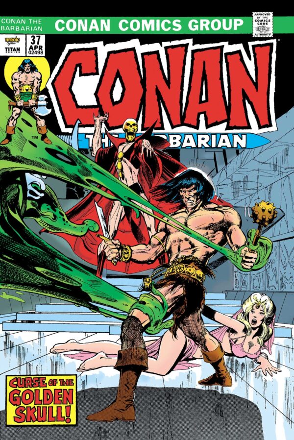 CONAN THE BARBARIAN ORIGINAL COMICS OMNIBUS (HC) #2 Neal Adams cover