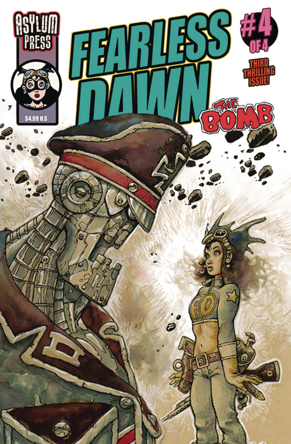 FEARLESS DAWN: THE BOMB #4: Steve Mannion cover A