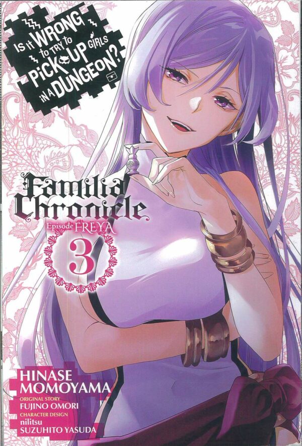 IS IT WRONG PICK UP GIRLS DUNGEON FAMILIA FREYA GN #3