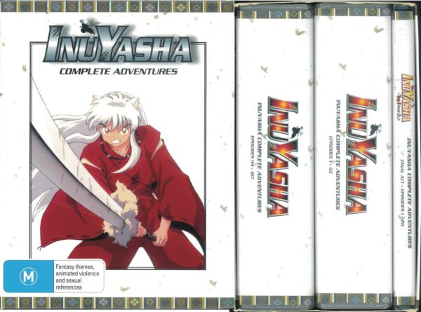 MADMAN DVD’S #6391: InuYasha complete adv. boxed set (inc Final act 1-26) NM