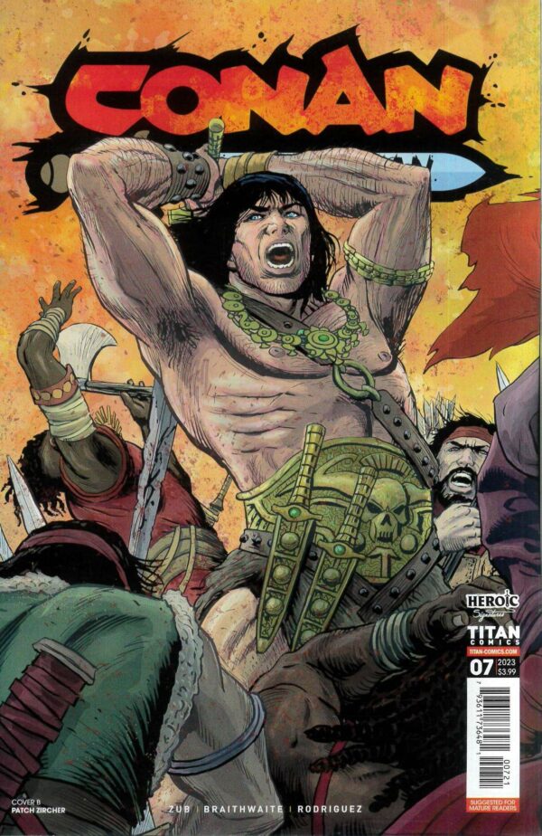 CONAN THE BARBARIAN (2023 SERIES) #7: Patch Zircher cover B