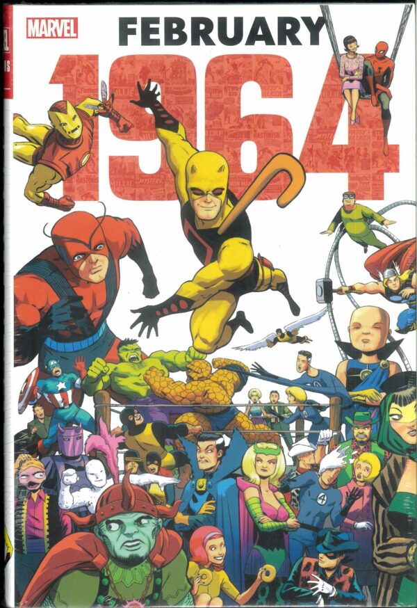 MARVEL FEBRUARY 1964 OMNIBUS (HC): Javier Rodriguez cover