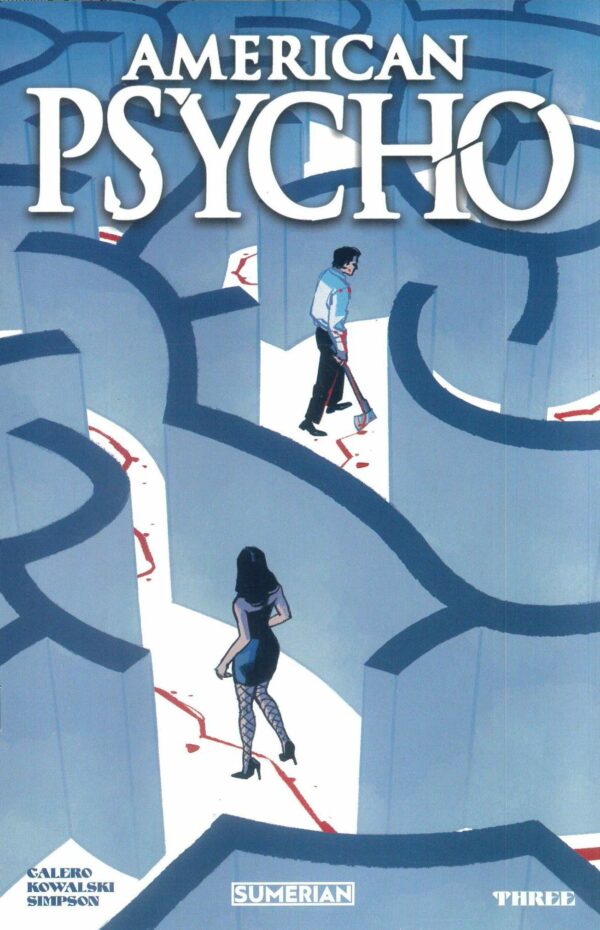 AMERICAN PSYCHO #3: Andrea Milana cover A